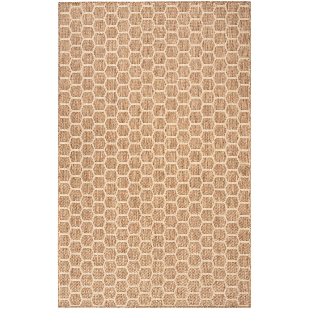 Nourison Reversible Indoor Outdoor Indoor/Outdoor Geometric Area Rug