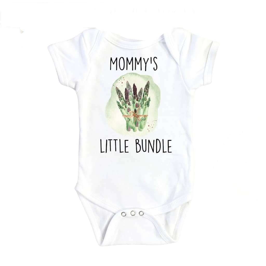 Asparagus Bundle - Baby Boy Girl Clothes Infant Bodysuit Funny Cute Newborn