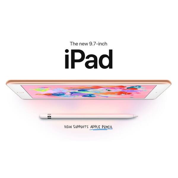 Apple 9 7 Inch Ipad Pro Wi Fi Only 256gb Gold Apple Pencil Overstock