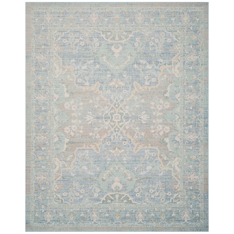 SAFAVIEH Windsor Arberie Shabby Chic Oriental Polyester Rug