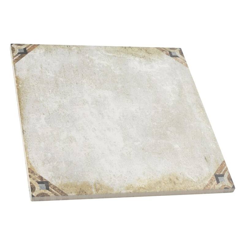 Merola Tile D'Anticatto Decor Savona 8-3/4" x 8-3/4" Porcelain Floor and Wall Tile