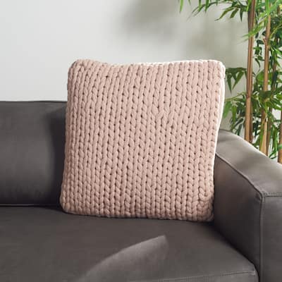 SAFAVIEH Snowflake 20-inch Pillow