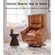 preview thumbnail 3 of 37, Leather Power Lift Recliner with Heat & Massage