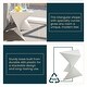 preview thumbnail 181 of 184, Randolph Indoor Side Table - Lightweight Triangular Design Accent End Table for Home Office Living Room and Bedroom, No Assembly