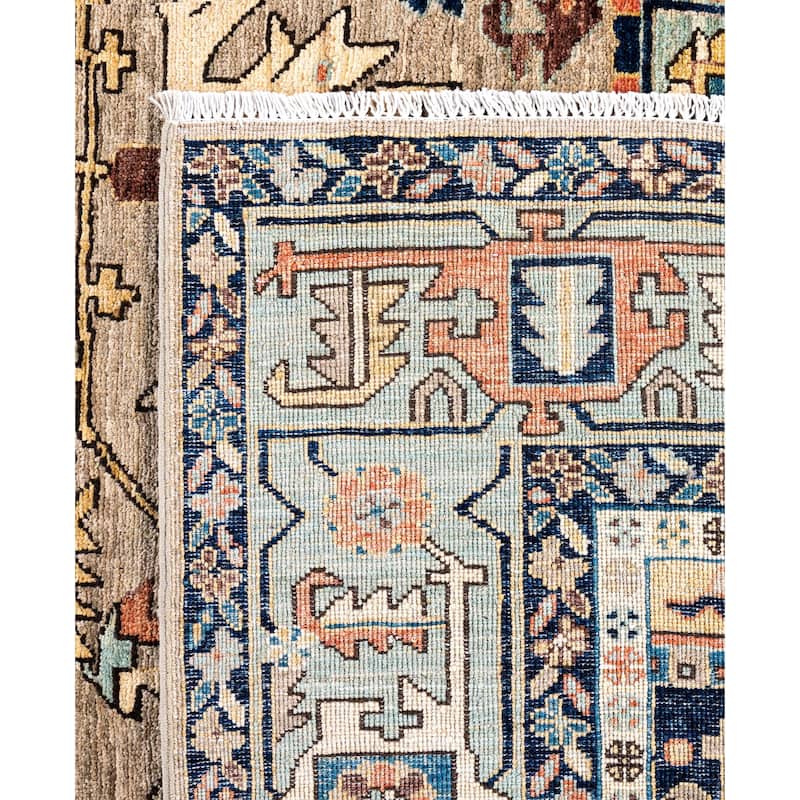 Serapi One-of-a-Kind Hand-Knotted Area Rug - Beige - 8' 0" x 9' 11"