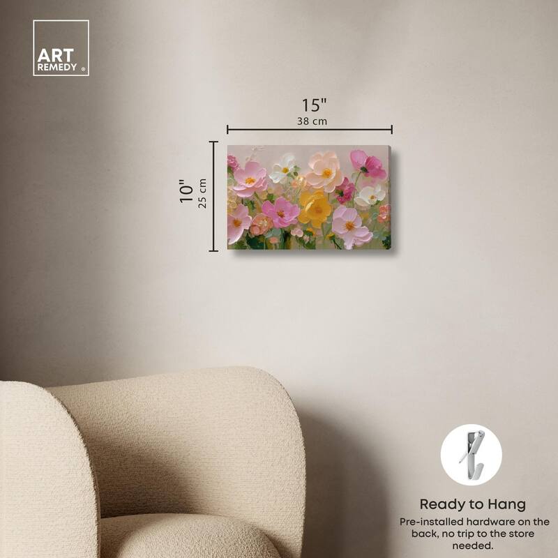 Expressed in Petals II Canvas by Art Remedy, Gallery Wrapped