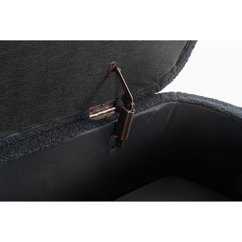 Bench Indoor Bench for Living Room/Bedroom/End of Bed/Entryway(BLACK)