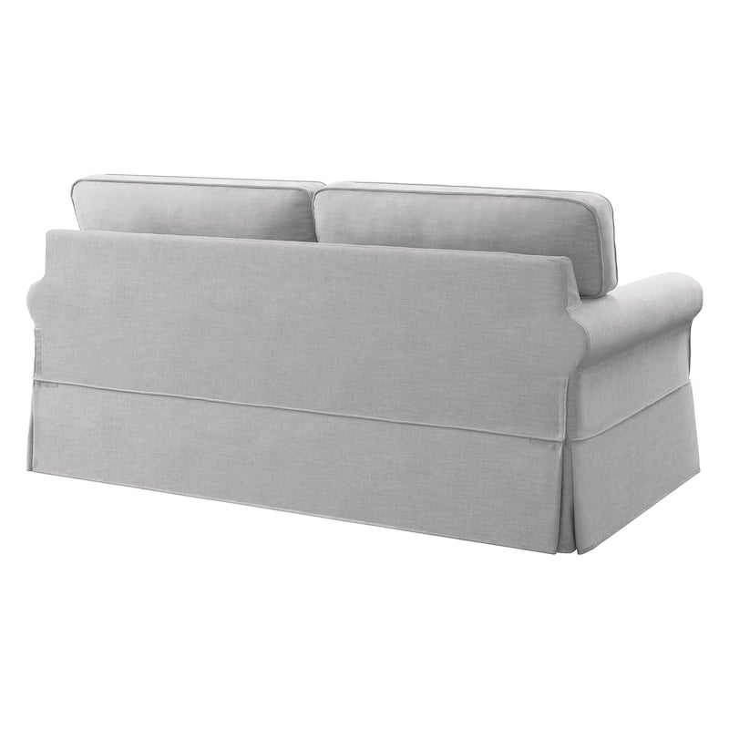 Porch & Den Zuni Mid-century Slip Cover Sofa