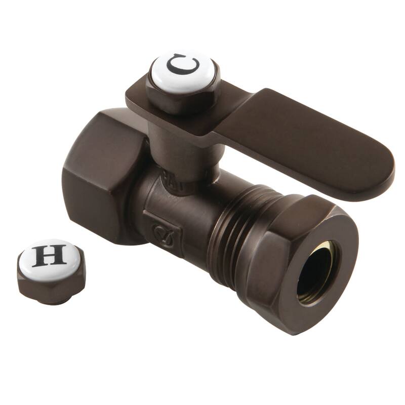 Kingston Brass CA4415 Whitaker 1/2" FIP x 1/2" or 7/16" Slip Joint - Oil Rubbed Bronze
