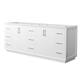 Option White / Satin Bronze Hardware