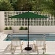 preview thumbnail 71 of 143, North Bend 9-foot Round Auto-tilt, Bronze Finish, Sunbrella Patio Umbrella by Havenside Home