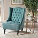 preview thumbnail 3 of 16, Wingback Upholstered Chair - Contemporary Sophistication with Functional Design