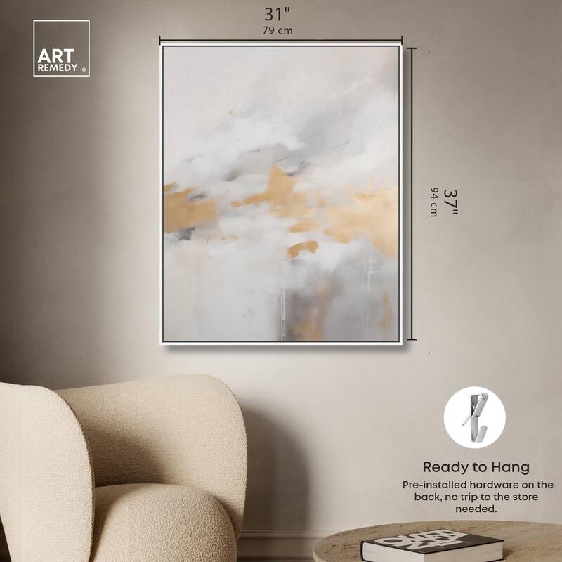 Mellowed Mist II Canvas by Art Remedy