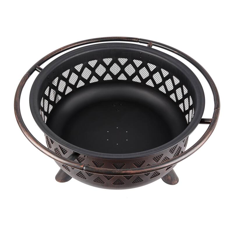 Black Iron fire pit