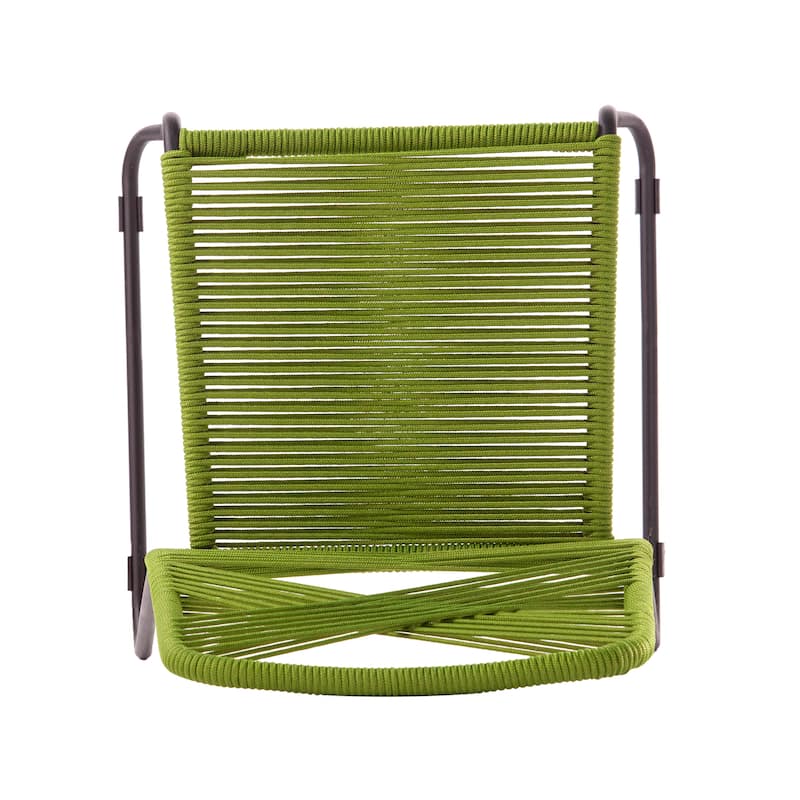 SEI Furniture Padko 2-Piece Stackable Outdoor Rope Chairs