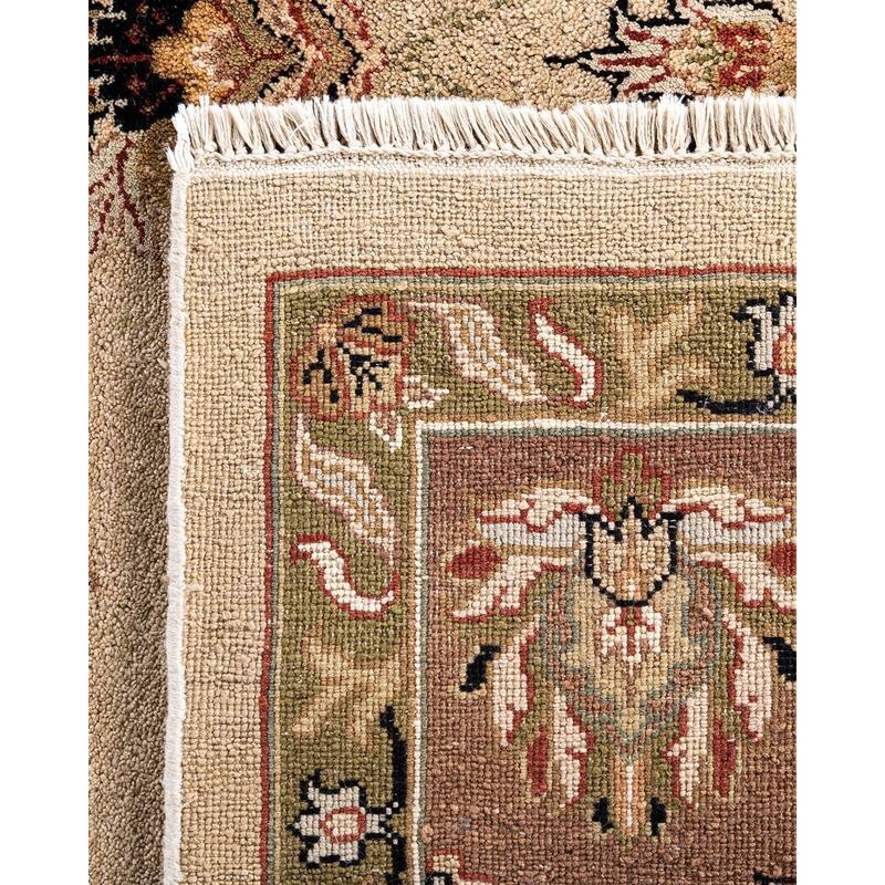 Oushak One-of-a-Kind Handmade Area Rug - Sand, 8' 10" x 11' 10" - 8' 10" x 11' 10"