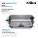 preview thumbnail 30 of 36, KRAUS Premier Undermount Single Bowl Stainless Steel Kitchen Sink