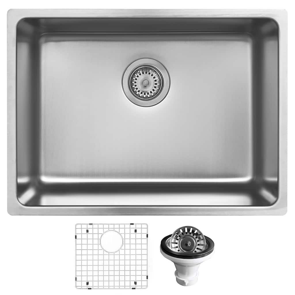 Karran USA NC-425-PK1 23-1/8" Undermount Single Basin Stainless Steel