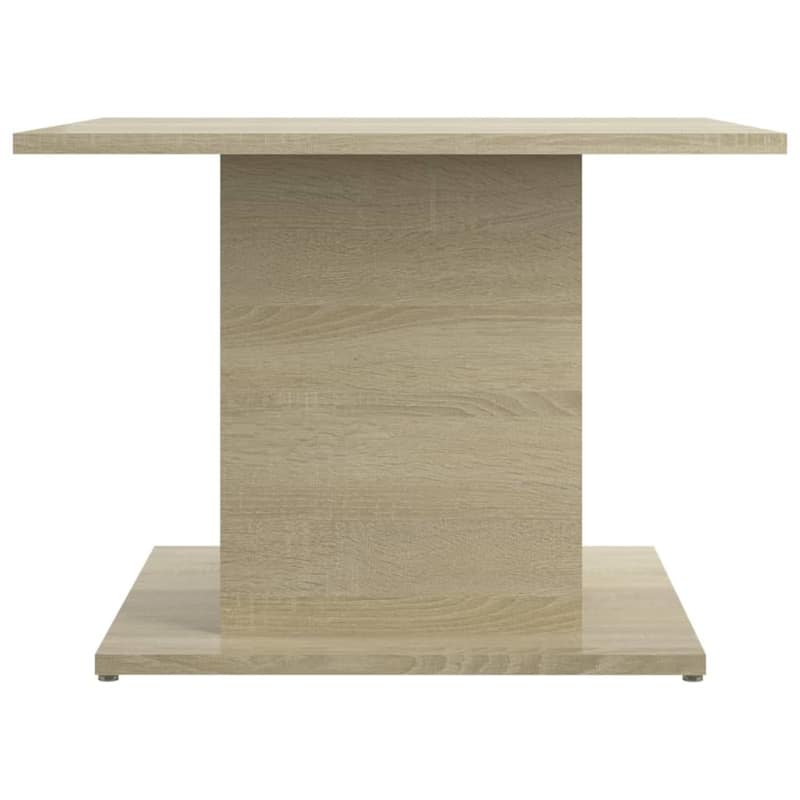 vidaXL Coffee Table End Table Sofa Table Living Room Furniture Engineered Wood - 21.9"x21.9"x15.7"