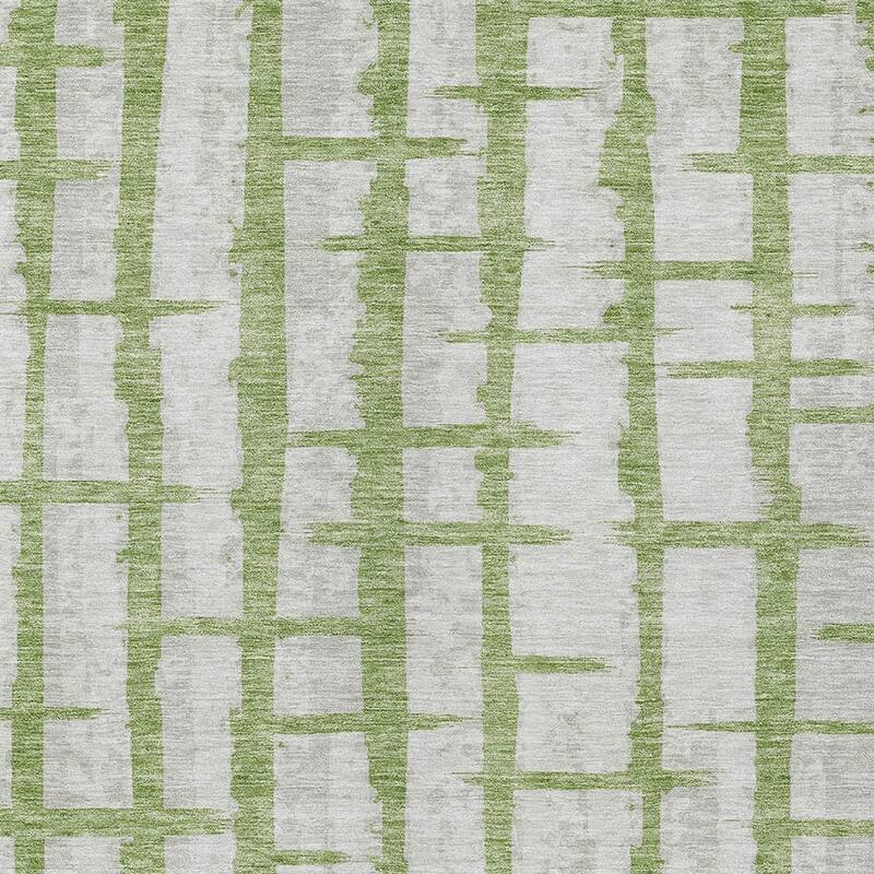 HomeRoots Striped Transitional Rectangle Outdoor Rug