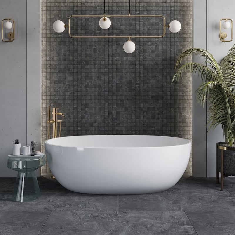 Apollo tile 24" x 48" Splendor Matte Slate Black Porcelain Tile (15.55 sq ft/case) - 2 Pack