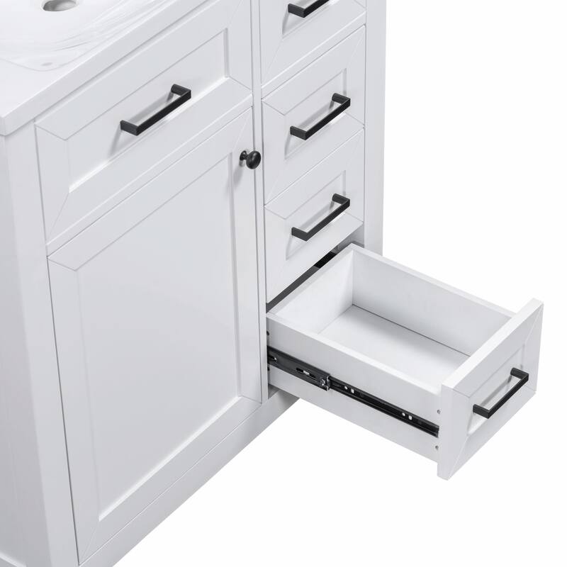 30" Bathroom Vanity with Sink Combo and Drawers