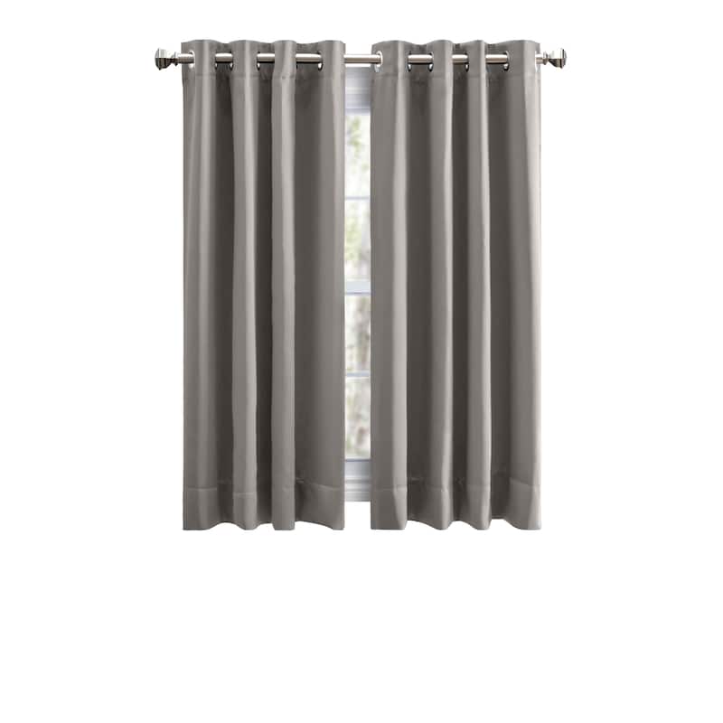 Ultimate Blackout 45-inch Short Length Grommet Curtain Panel