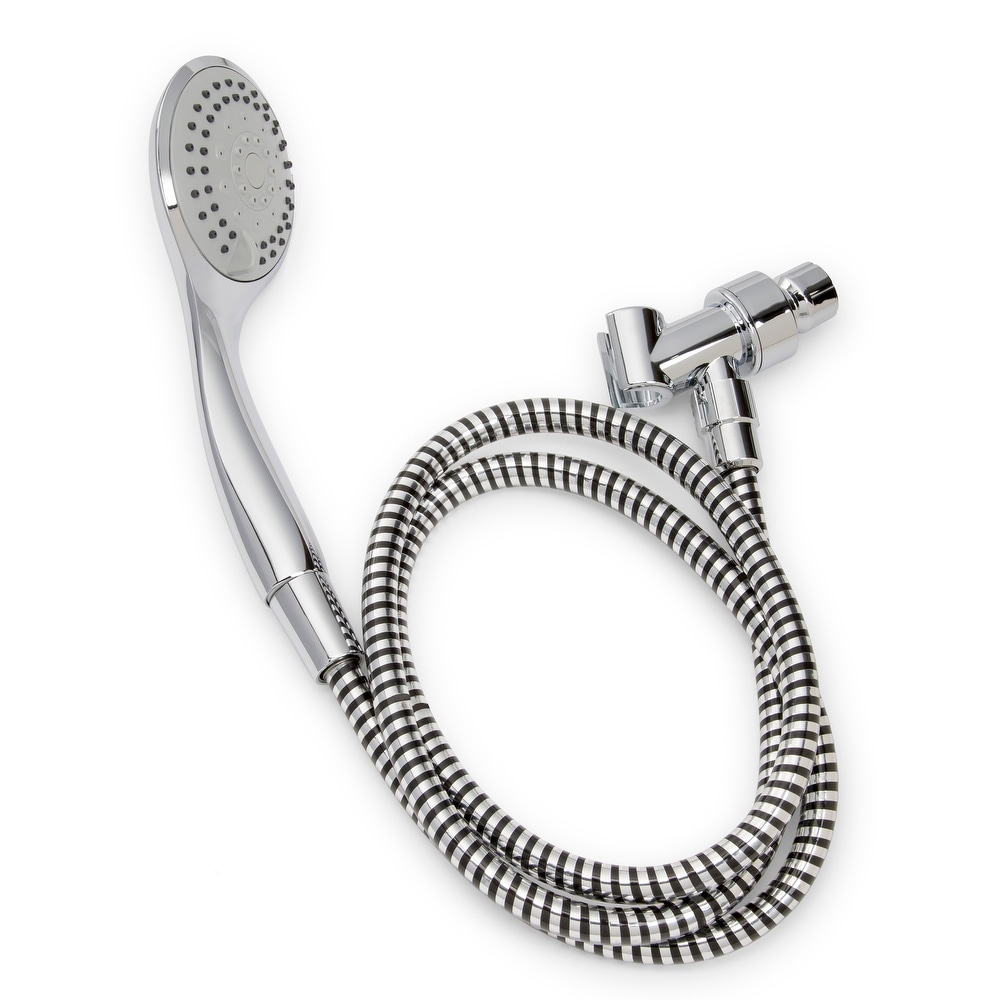20mm F1/2 G1/2 Thread 2M Long Stainless Steel Handheld Shower Hose Pipe -  Silver Tone - On Sale - Bed Bath & Beyond - 35808656