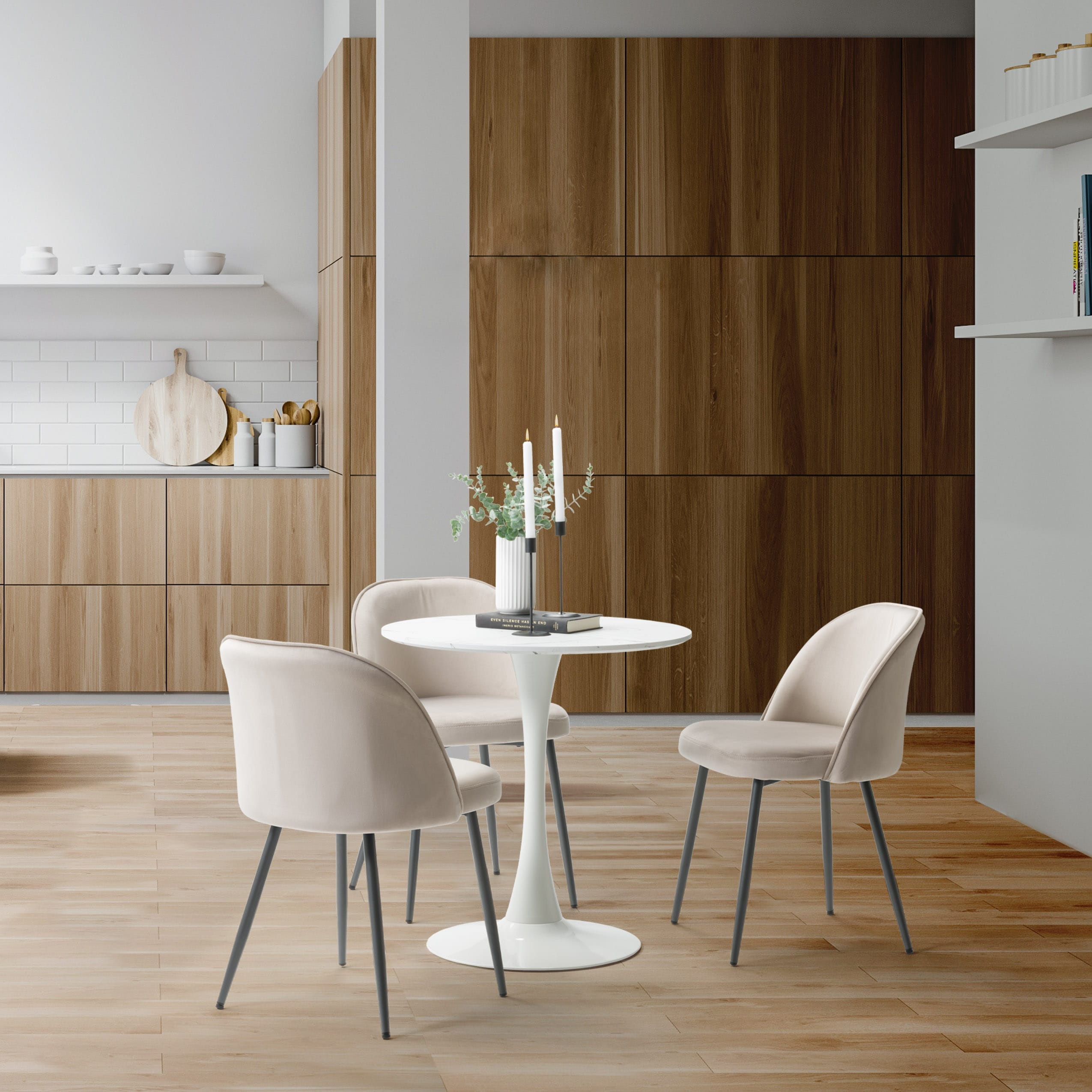 Ayla Velvet Upholstered Dining Chair On Sale Bed Bath Beyond