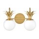 preview thumbnail 1 of 1, Hinkley Palma Two Light Vanity