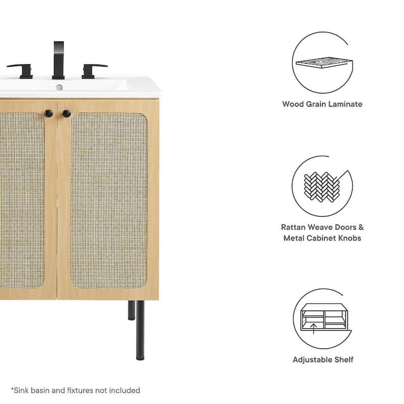 Chaucer Bathroom Cabinet Basin Not Included