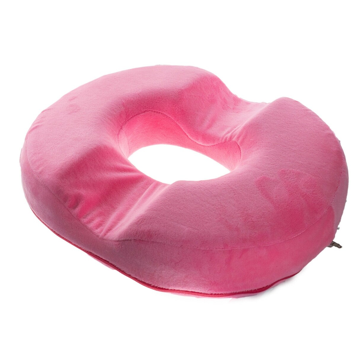 Memory Foam Donut Seat Cushion Tailbone Coccyx Support Blue