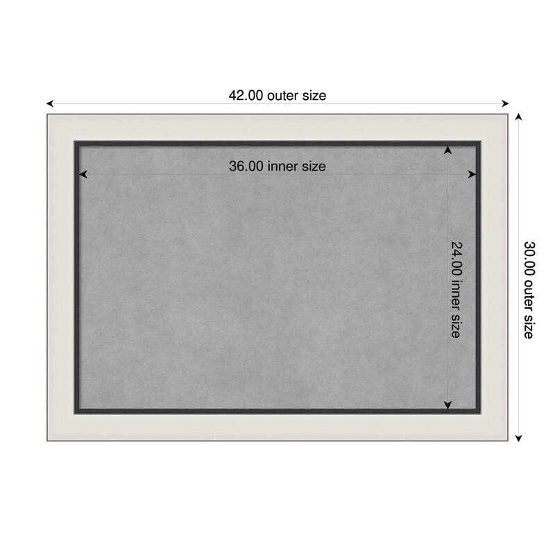 Amanti Art Ellie Brown Silver Framed - 42 x 30 in - Ellie Silver Black