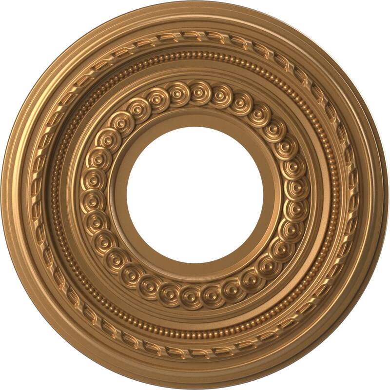 3 1/2" Inside Diameter - Cole Thermoformed PVC Ceiling Medallion