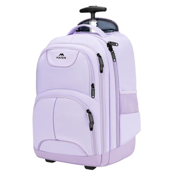 Rolling Backpack for Women, 17 Inch Travel Laptop Backpacks with Wheels,  Waterproof Large Roller Carry On Luggage Wheeled - Bed Bath & Beyond -  42714469
