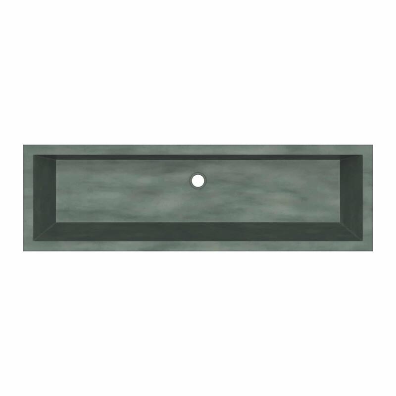 Arcata NativeStone drop-in Rectangular Bathroom Sink