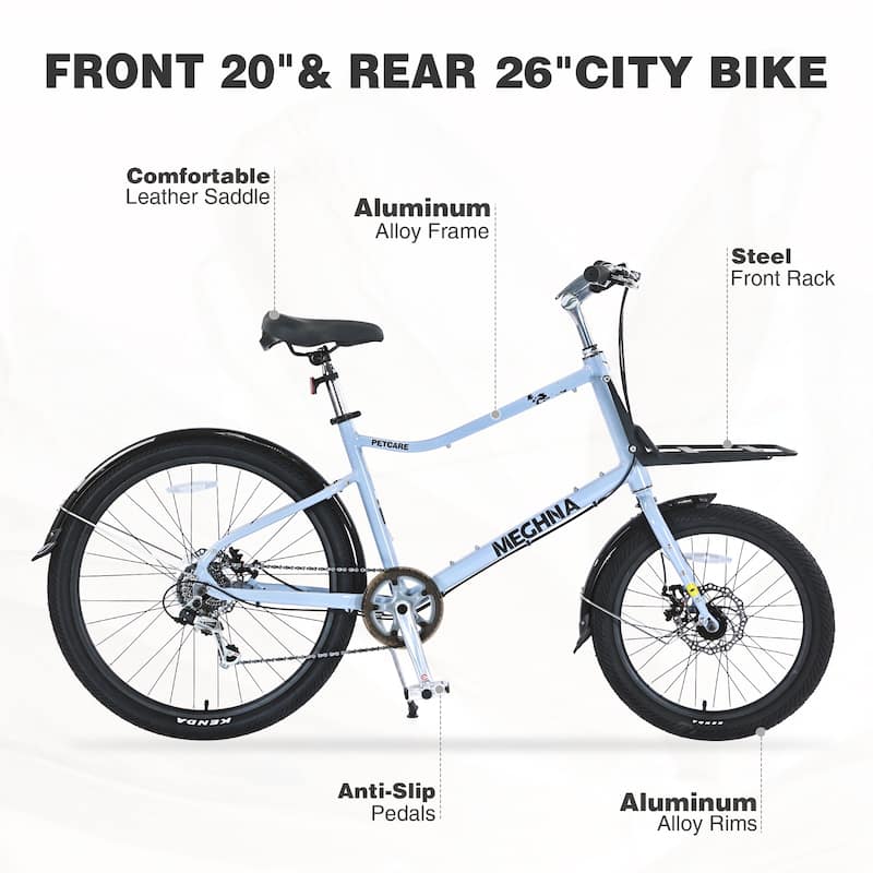 7 Speed Aluminum Alloy 26 Inch Frame Bike