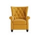 preview thumbnail 3 of 6, Copper Grove Plush Pushback Recliner Chairs (Set of 2)