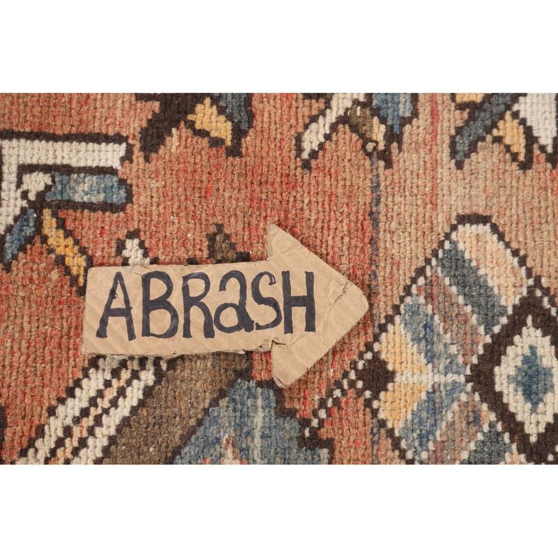 Bakhtiari Persian Accent Rug Hand-Knotted Wool Carpet - 4'4" x 6'2"