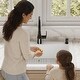 preview thumbnail 43 of 82, Karran Drop-In Quartz 33 in. 1-Hole Single Bowl Kitchen Sink Kit