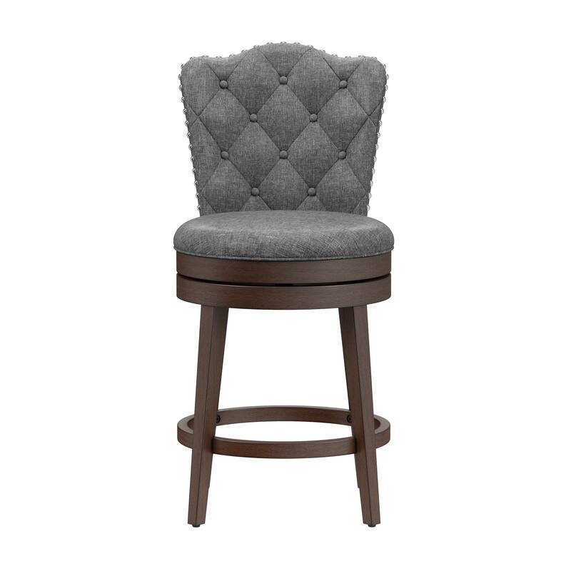 Hillsdale Edenwood Wood Swivel Stool