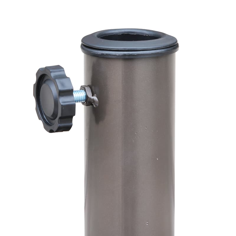 Island Umbrella 20-lb Resin Half Round Umbrella Base