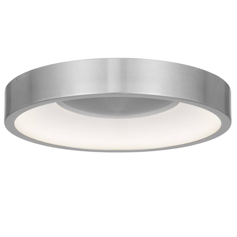 14 inch LED Flush Mount - Brushed Nickel