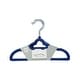preview thumbnail 1 of 3, 10 Decorative Baby and Child Clothes Hangers Blue - Nursery Hanger