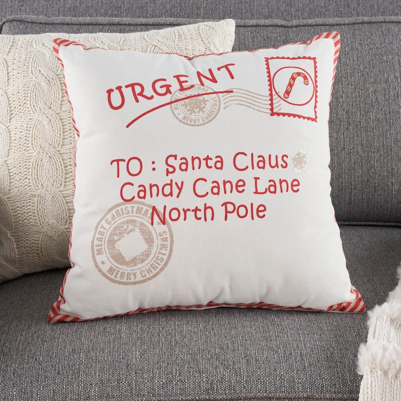 Mina Victory Holiday Pillows Graphic Throw Pillow