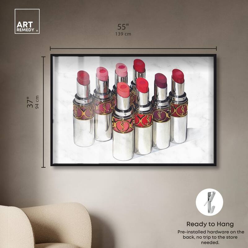 Doll Memories - Lipsticks 22 Shadowbox by Art Remedy