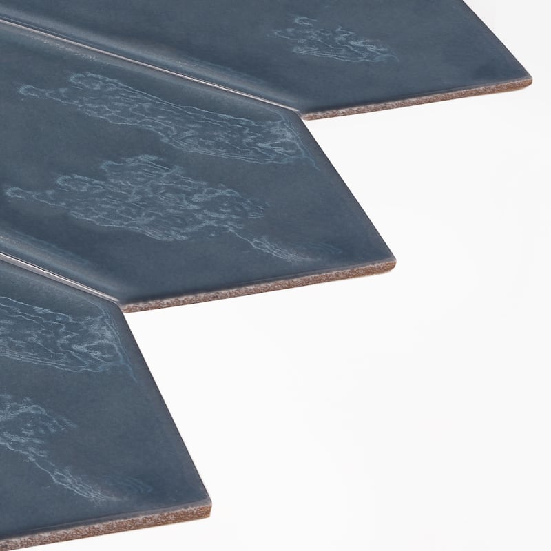 Forio 4" x 12" Picket Glossy Porcelain Mosaic Tile