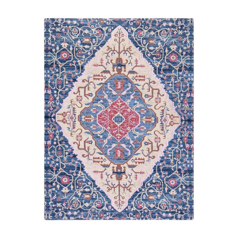Jani 40"x54" Rug'd Chair Mat-Rug Style Office Chairmat for Carpet & Hard Floors| 0.5" Thick |Non-Slip, Foldable Desk Chair Mat
