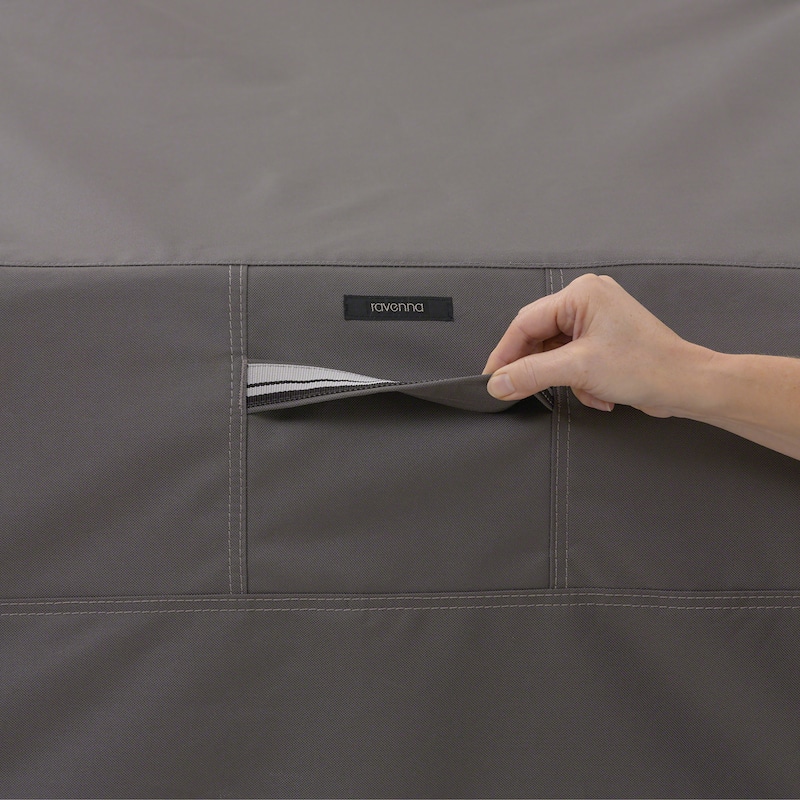 Classic Accessories Ravenna Water-Resistant 50 Inch Patio Bench Cover