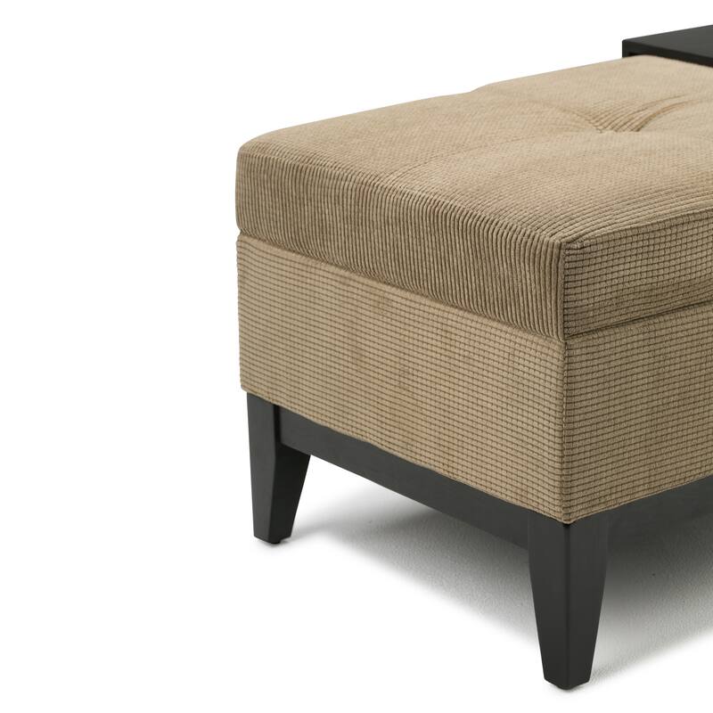 WYNDENHALL Jackson 42 inch Wide Rectangle Storage Ottoman